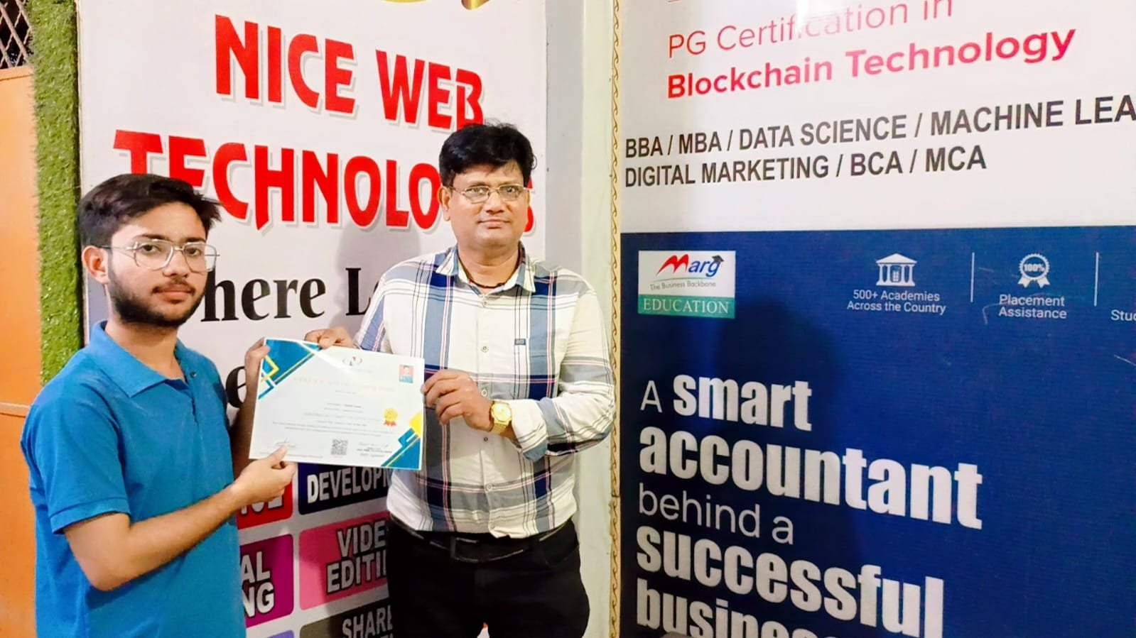 Certifications This Week — Nice Web Technologies, Jahangirpuri, Delhi | Best computer institute in Jahangirpuri Delhi Delhi NCR
