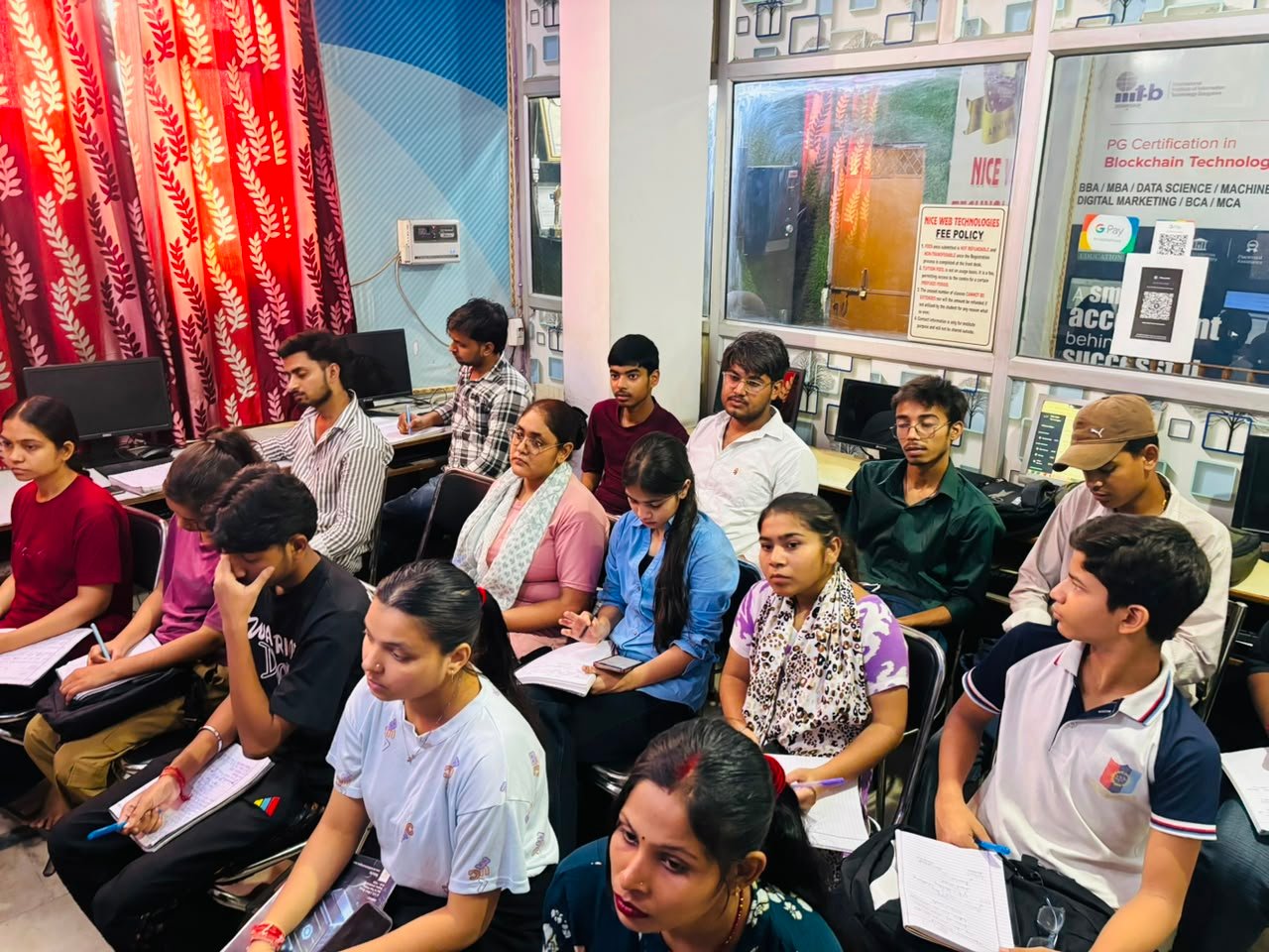 Classes 19 07 2026 — Nice Web Technologies, Jahangirpuri, Delhi | Best computer institute in Jahangirpuri Delhi Delhi NCR