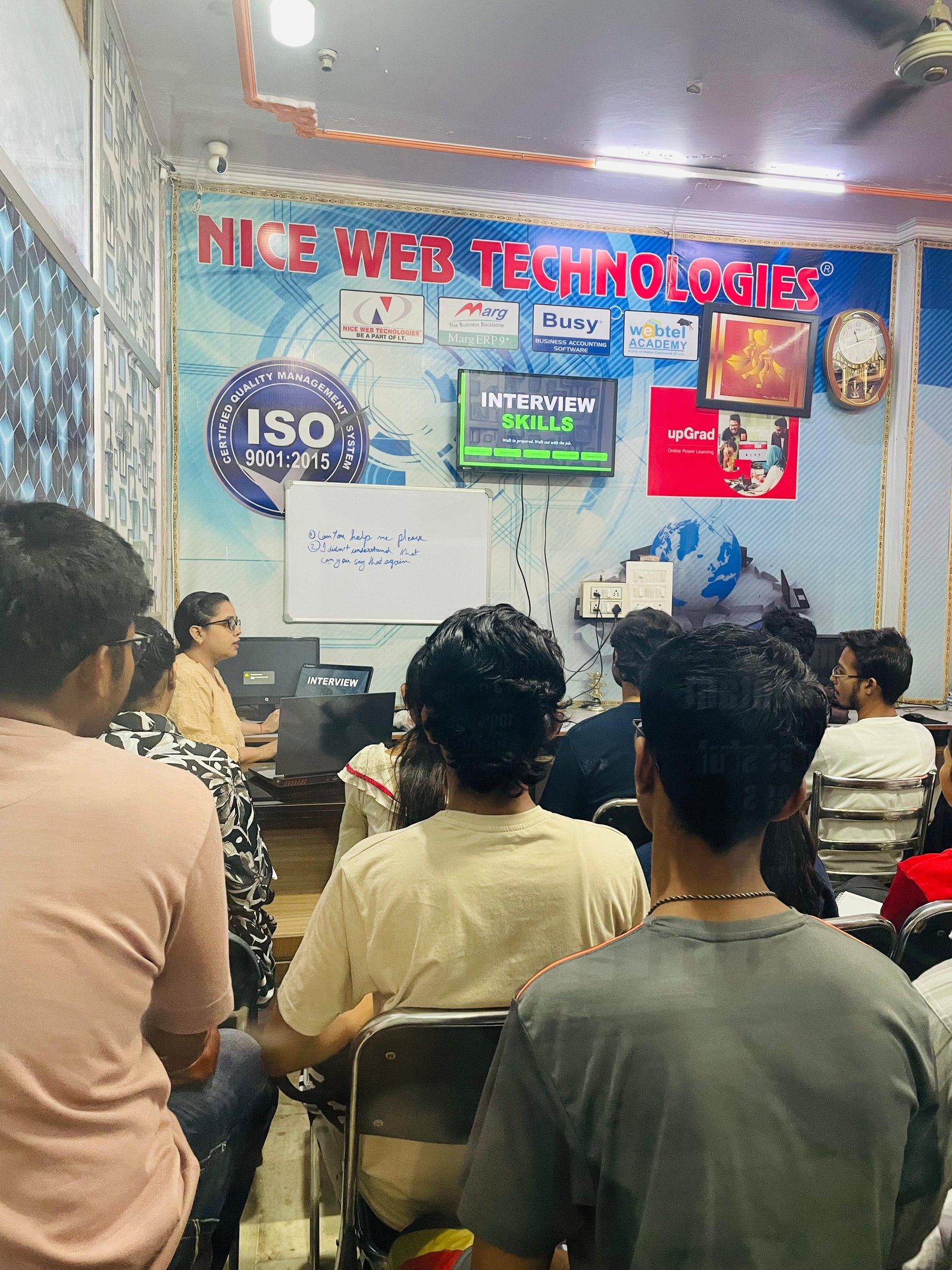 This Saturday Interview Skills Preparation For Students — Nice Web Technologies, Jahangirpuri, Delhi | Best computer institute in Jahangirpuri Delhi Delhi NCR
