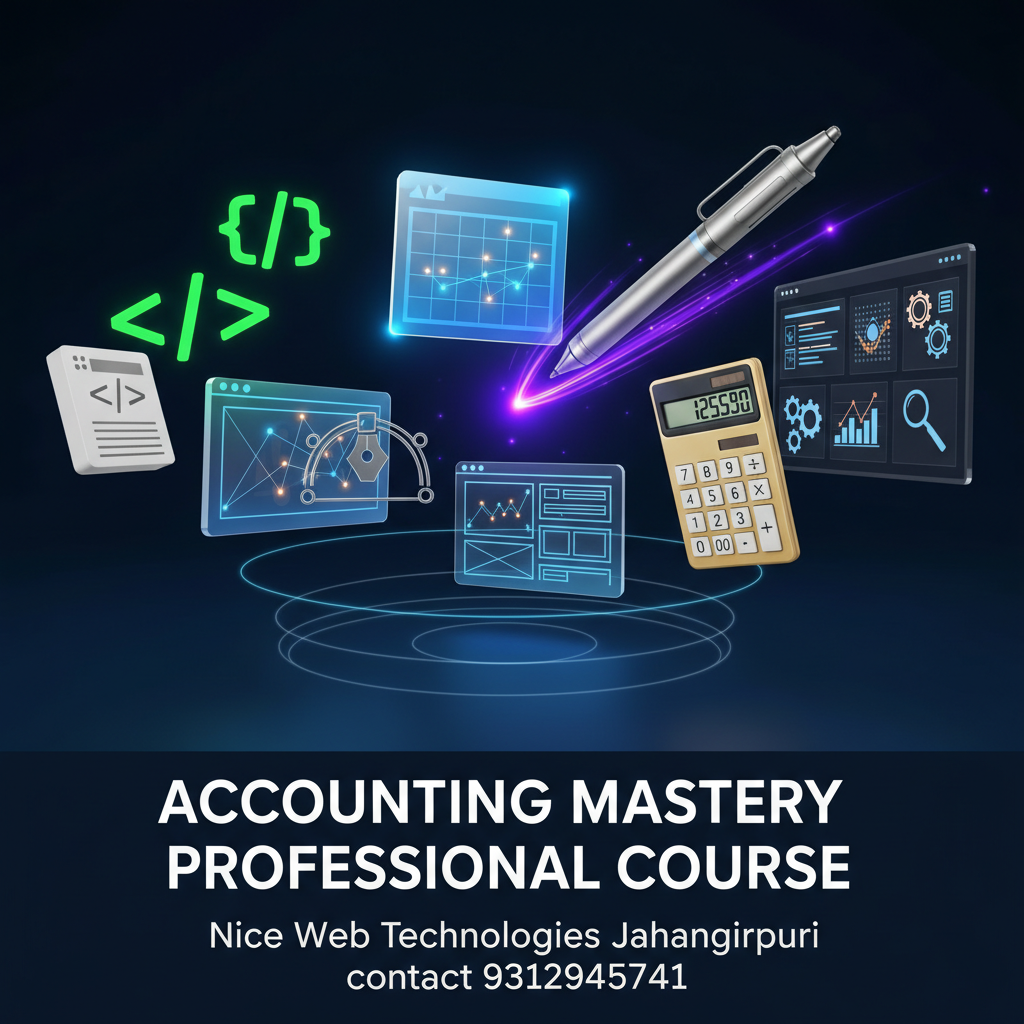 MARG + Tally Prime + Busy Accounting (9 Months Full Professional Course) - Accounting, Mastery, Marg | nicewebtechnologies Nice Web Technolo