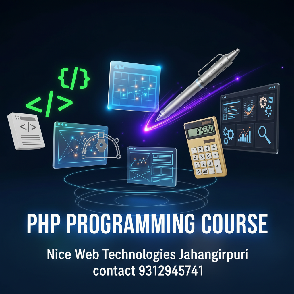PHP - Comprehensive, Accounting, Skills | nicewebtechnologies Nice Web Technologies Jahangirpuri Delhi