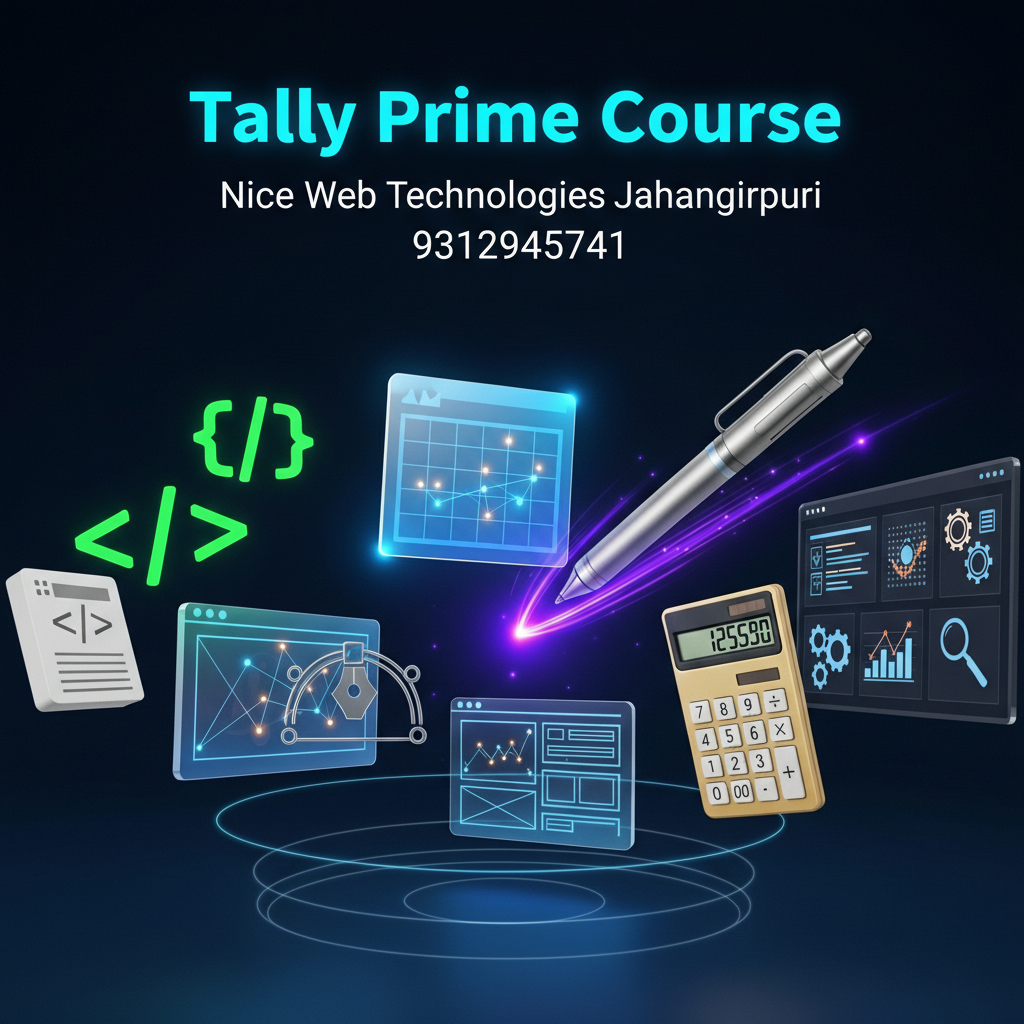 TALLY(PRIME) - Tally, Prime, Designed | nicewebtechnologies Nice Web Technologies Jahangirpuri Delhi